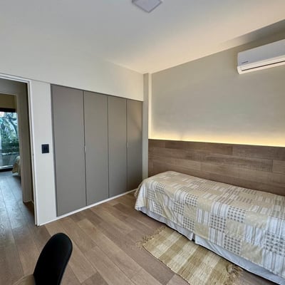 Rental of a modern 3-room apartment, 70 m², Palermo Nuevo district, Buenos Aires, Argentina